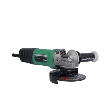 HIKOKI G13SWS9Z- Corded 125mm Angle Grinder with 1200 Watts Powerful Motar with 0-V Restart Protection, 11000 rpm, Grip Circumference 277mm, 2.4 Kg, with Side Handle, Wrench Included
