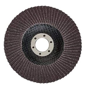 Bosch Professional Flap Disc 4" / 100mm, X430-36 Grit, 10pcs, Brownish Red