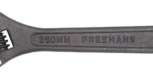 FREEMANS AW10 Phosphate Finish Adjustable Wrench – 10 Inch