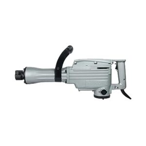 HIKOKI PH65AS9Z- Demolition Hammer with 30mm Hexagon Bit Shank, 1400W, Heavy Blow Chipping Mechanism, 15 Kg, Bull Point, Side Handle, Wrenches, Oil Feeder, Carrying Case Included