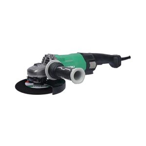 HIKOKI G18BYES9Z 2100W 180mm Corded Brushless Grinder, With Trigger Switch & Soft Start Technology, Kickback & Overload Protection, With Side Handle & Wrench, 4 kg