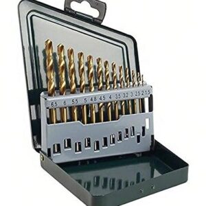 Bosch HSS-Titanium 2607019436 Plastic Drill Bit Set (Multicolor, 13-Pieces)