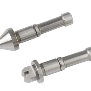 Mitutoyo 126-802, Anvil/Spindle Screw Thread Micrometer Tip Set, 60 Deg. Threads, 28-44 TPI/0.6-0.9mm
