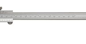 Mitutoyo 530-118 Vernier Calipers, Stainless Steel, for Inside, Outside, Depth and Step Measurements, Metric, 0 inch/0mm-200mm Range, -0.03mm Accuracy, 0.02mm Resolution, 50mm Jaw Depth