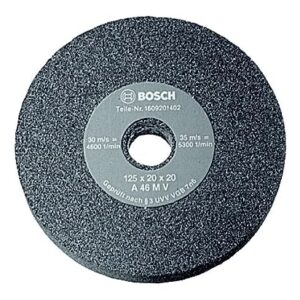 Bosch Professional Bench Grinding Wheel, 6”/ 150 Mm 24 Grit Coarse With 20Mm Bore,Pack Of 1