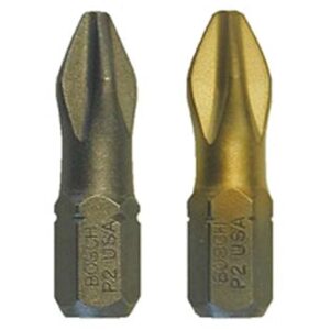 Bosch Professional Extra Hard, Double Ended Screwdriver Bits, Type Ph2-Sl, Length 110mm, Grey, Pack Of 10