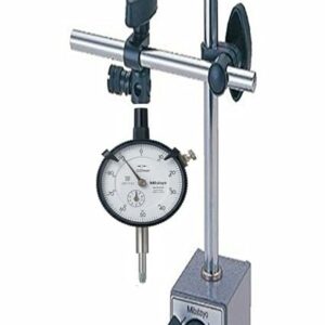 Magnetic Stand Mitutoyo with Mitutoyo Dial Gauge (Multicolour)