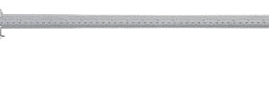 Mitutoyo 160-153 Vernier Caliper, Stainless Steel, Nib Style Jaw, Inch/Metric, 0-24″ Range, -0.002″ Accuracy, 0.001″ Resolution