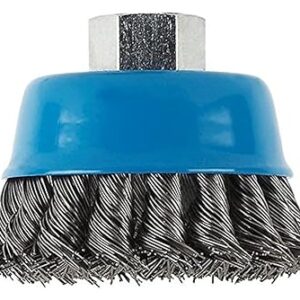 Bosch Professional M14 Cup Brush 100mm, Knotted 0.8mm Steel