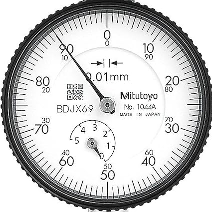 Mitutoyo 1044S Plunger Dial Indicator 5mm Compact Mini Gauge