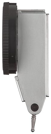 Mitutoyo 513-401E Dial Test Indicator, Basic Set, Horizontal Type, 8mm Stem Dia, Yellow Dial, 0-70-0 Reading, 40mm Dial Dia, 0-0.14mm Range, 0.001mm Graduation, -0.003mm Accuracy - Image 3