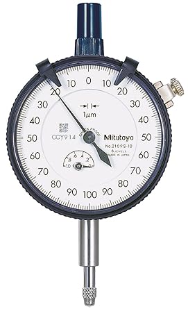 Mitutoyo 2109S-10 Plunger Type Dial Indicator 0.001