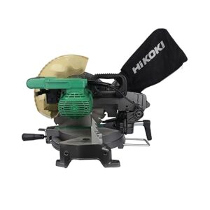 HIKOKI C10FCE2S9Z – 10″ Corded Compound Mitre Saw With 1,520W Powerful Motor And Blade Dia. 255mm Can Make High Precision Cuts On Wood, Aluminium & Plastic, 5000 RPM, 11.9 Kg, Blade, 6 Months Warranty