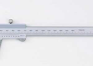 Mitutoyo 530-320 Vernier Caliper, Stainless Steel, 0-150mm Range, -0.05mm Accuracy, 0.05mm Resolution