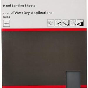 Bosch Professional Hand Sanding Sheet For Automotive, 230 X 280 Mm Grit 320, Pack of 100