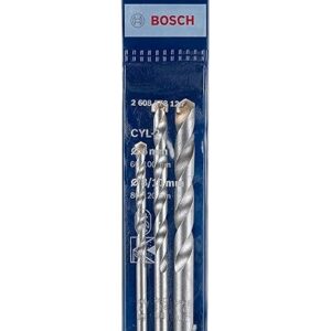 Bosch Professional Impact Drill Bit/Masonry Drill Bit Set With Diameter 6mm, 8mm, 10mm, Pack Of 3