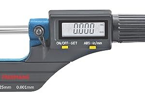 FREEMANS Digital Outside Micrometer FDOM25-0-25mm | 0-1"