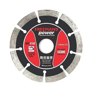 FREEMANS Power Diamond Wheel Blades MC110 Set of 20 Pcs