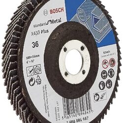 Xtra-Power 18100 Flap Disc , 4″/110 mm (Black, Pack of 12)