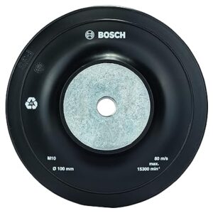 Bosch Professional Backing Pads For Fibre Sanding Discs Including Nut With Diameter 100, Pack Of 1
