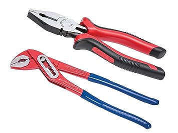 FREEMANS FCP08 Combination Plier – 8 Inch & WBJ10 Water Pump Plier 10 Inch