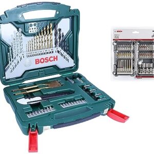 Bosch Pick & Click 44 pcs Mixed Bit Set- Extra Hard Bits for Screwdriving & Nut Driving&Bosch X30Ti Drill Bit and Driver Bit Set (30-Pieces)&Bosch X50Ti Drill Bit Set (50-Pieces)