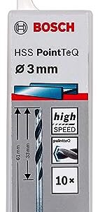 Bosch Professional Twist Drill PointTeQ 3.0mm