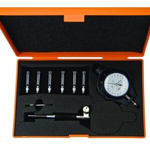 Mitutoyo 526-124 Dial Bore Gauge for Extra Small Holes, 7-10mm Range, 0.001mm Graduation, -0.004mm Accuracy