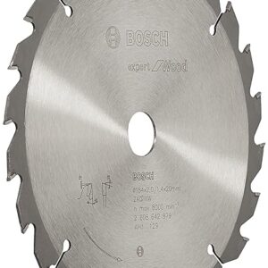 Bosch Professional Circular Saw Blade For Wood 7” / 184Mm Dia, 20Mm Bore, 24 Teeth, Pack of 1