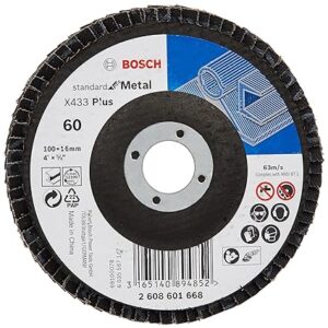 Bosch X433 Flap Disc/Wheel Promo Pack - 120mm, Grit 80 (11 pieces)