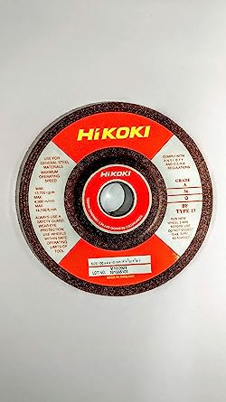 Hikoki Hitachi 4 inch Grinding Wheel (Brown) – Pack of 25 Pieces