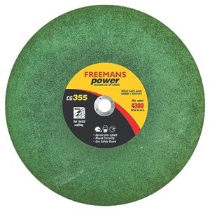 FREEMANS Power Green Cut Off Wheels 14-Inch (Set of 25 Pieces)