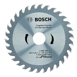 Bosch Professional Circular Saw Blade For Wood 5”/ 125Mm Dia, 20Mm Bore, 30 Teeth, Pack of 1