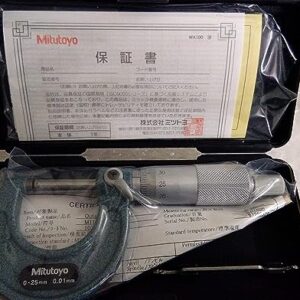 Mitutoyo outside micrometer 0-25