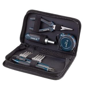 Bosch 14 Pcs Basic Handtool Kit, With Ratcheting Screwdriver
