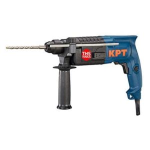 KPT 22MM HEAVY DUTY ROTARY HAMMER RH22 WITH BITS & CARBON