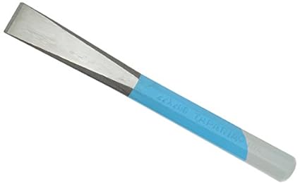 Taparia 1641N-10 Curved Jaw Vice Grip Plier & 102 Steel (16mm) Cutting Edge Octagonal Chisel (Blue and Silver) Combo - Image 4