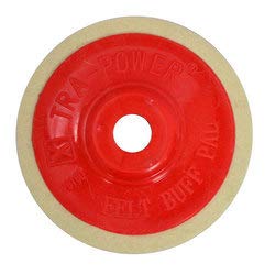 XTRA-POWER 6Pcs 100Mm 4 Inch Wool Buffing Angle Grinder Wheel Felt Polishing Disc Pad