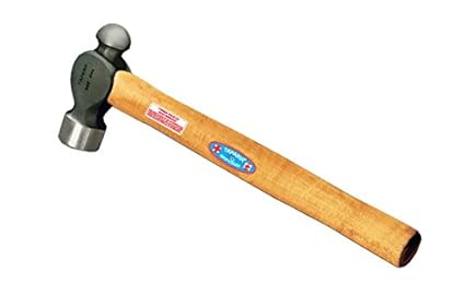 Taparia WH 200 B Steel (200g) Ball Pein Hammer with Handle (Beige and Black)