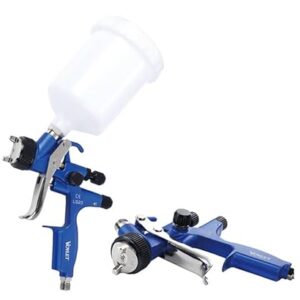 KROST LS20 Voylet 1.3mm High Efficiency Hvlp Automotive Color Painting Air Sprayer with 600 Ml Gravity Feed Cup