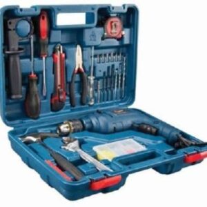 KPT Powerful Impact Drill Machine/ Screwdriver Kit 13mm Chuck with 28 Pieces Tools and Accessories for Drilling; Screw-Driving