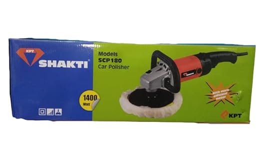 KPT Shakti, model SCP180 car polisher 1400Watt| Pack Of 2