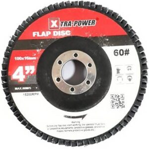 Xtra Power Flap Disc 100 x 16 mm (Pack of 5) Wood Cutter