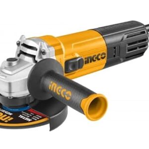 INGCO AG130018 Angle Grinder Multifunctional Tool Upgraded Quality for Polishing Cutting Durable for Industrial and Home Improvement (Yellow Black)