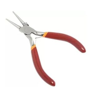 Taparia 1402 4.92 inch 125 mm Round Nose Mini Pliers dip Coated Sleeve