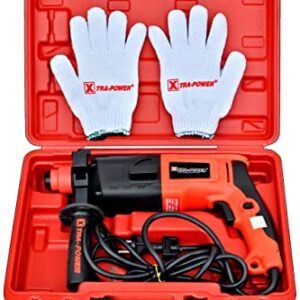 XTRA POWER 20 millimeters Steel Hammer Drill Machine, Black, 45 cm x 12 cm x 36 cm