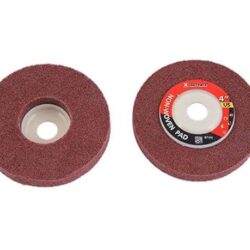 Krost™ Non-Woven Stainless Steel Polishing Wheel, Burnishing Machine Wheel.
