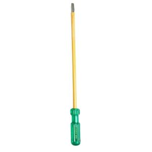 Taparia 829 I Steel (8.0 x 1.2mm) Insulated Screw Driver (Yellow and Silver)