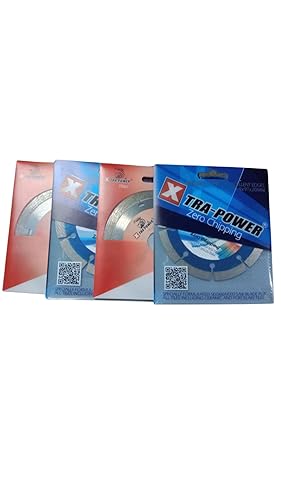 Xtra Power Circle Zero Chipping Diamond Blade, Size: 4 combo of 4 blades