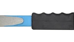 Taparia 106 R Steel (30mm) Cutting Edge Chisel with Rubber Grip (Black)